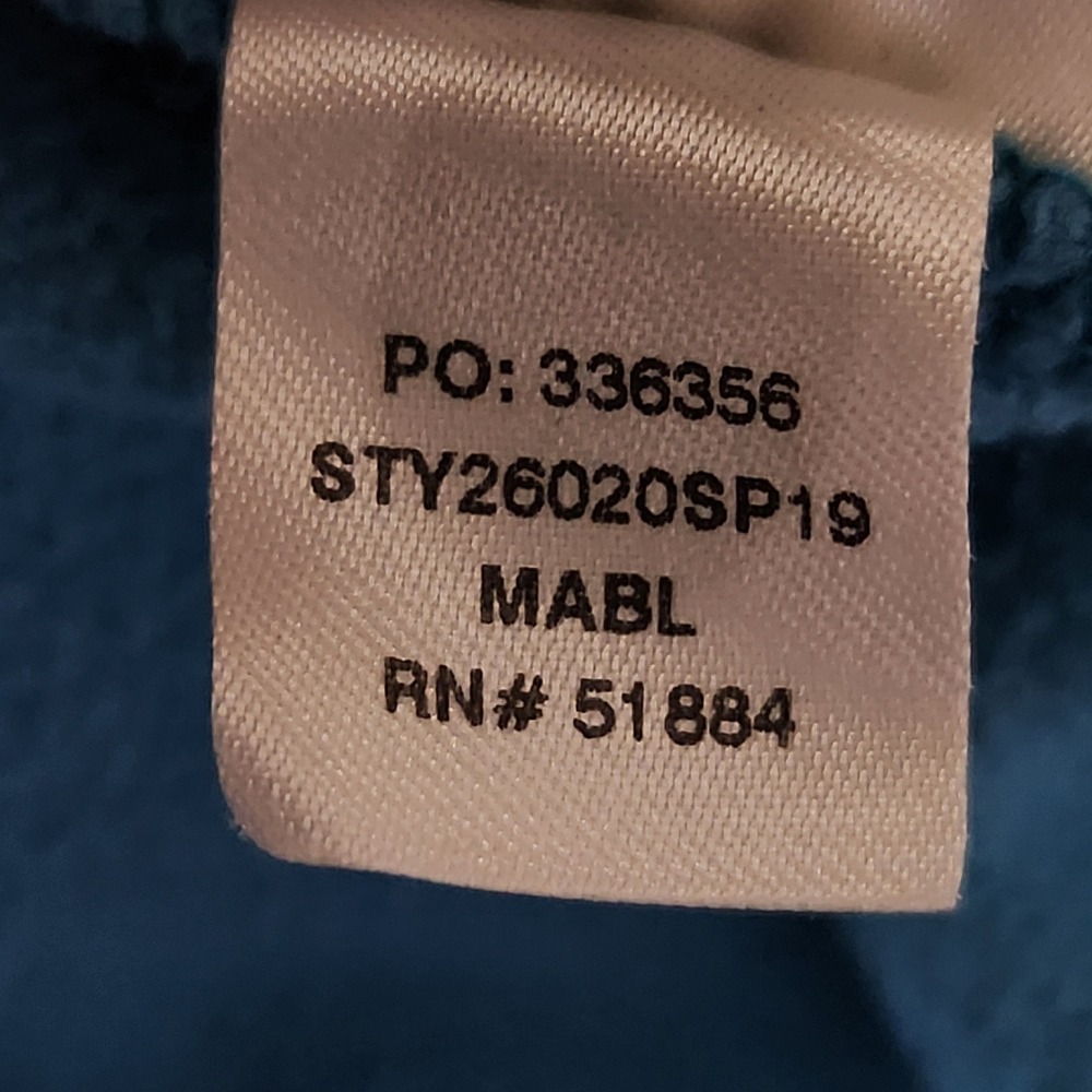 Patagonia Micro D Snap-T Pullover Womens Small Mako Blue Fleece 26020 - Picture 7 of 11